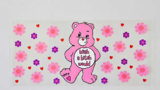 Pink Swear Bear