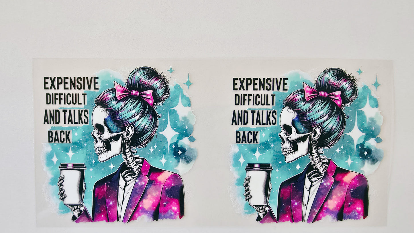 Expensive But Talks Back