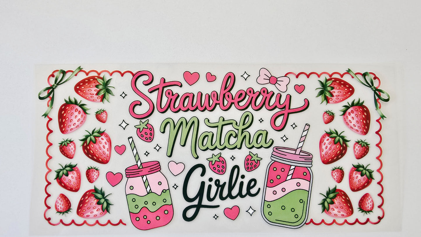 Strawberry Matcha Girlie