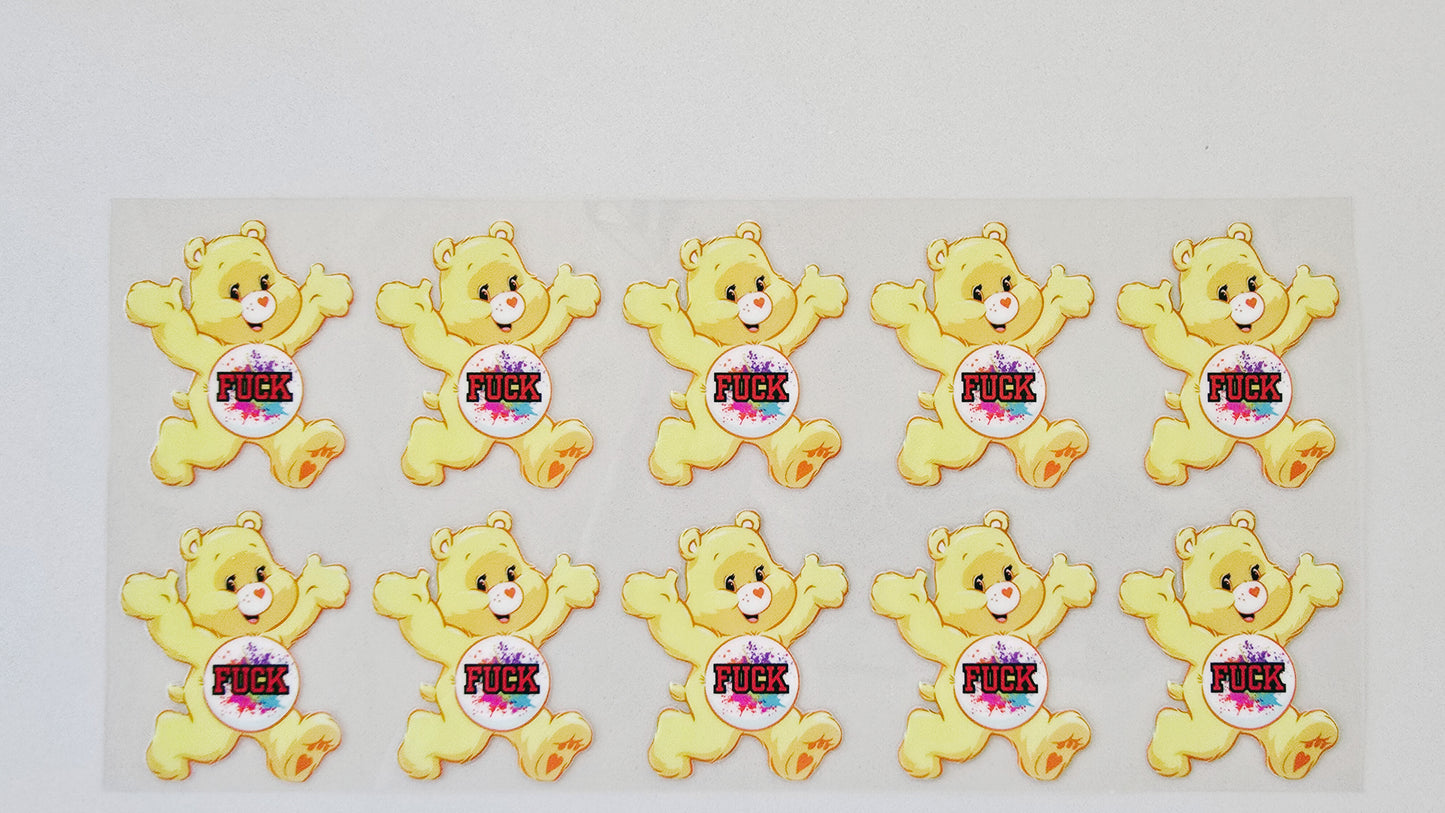 Yellow Swear Bear