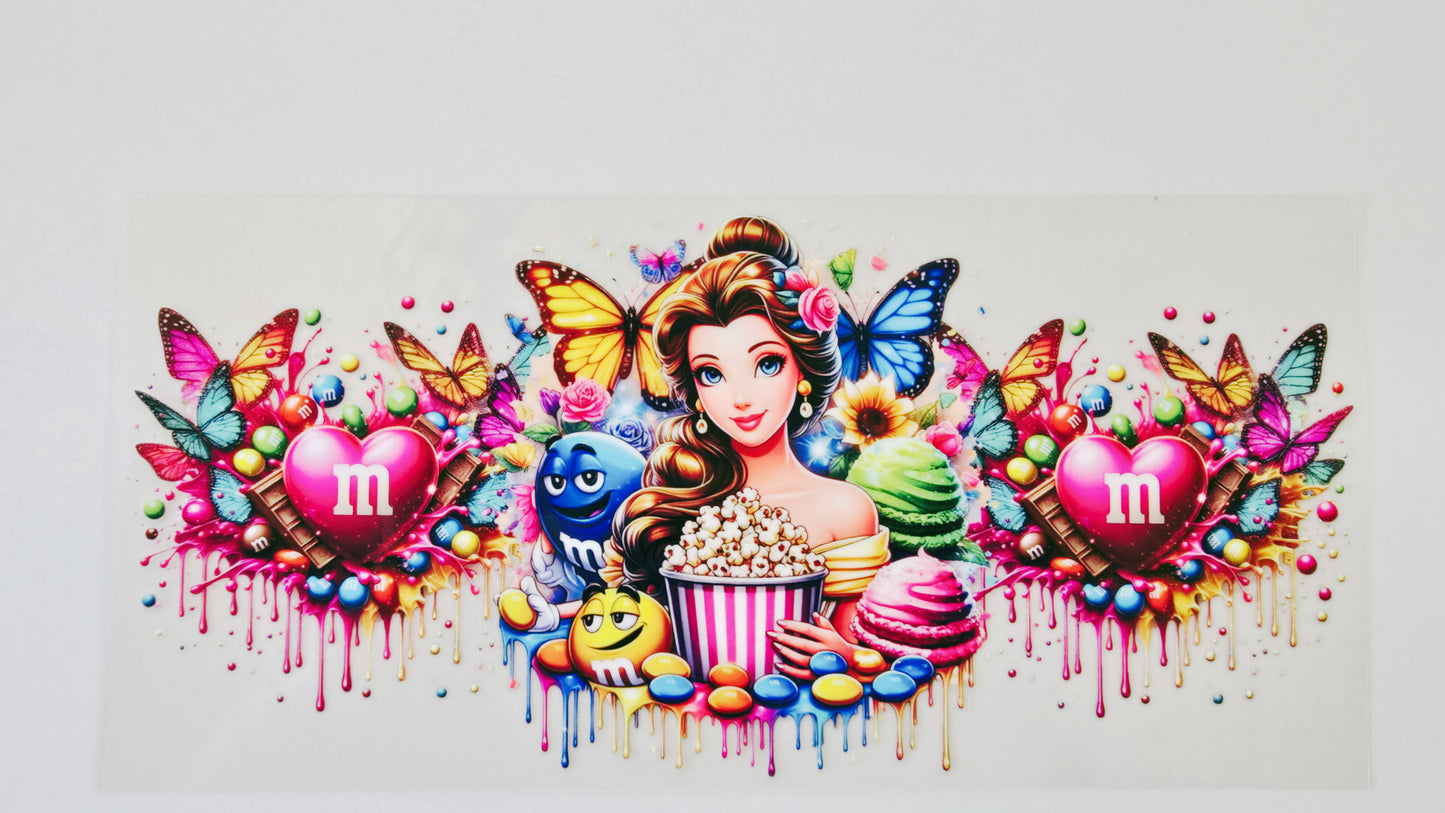 Princess Belle with Popcorn & Candy