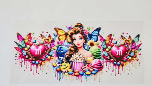 Princess Belle with Popcorn & Candy