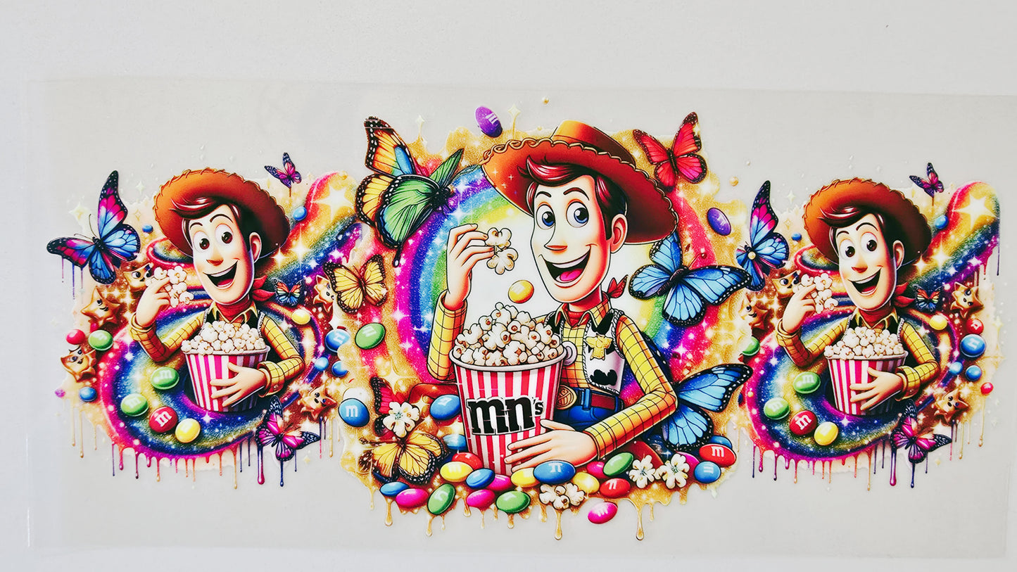 Woody with Popcorn & Candy