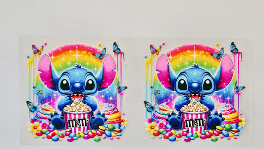 Stitch with Popcorn & Candy