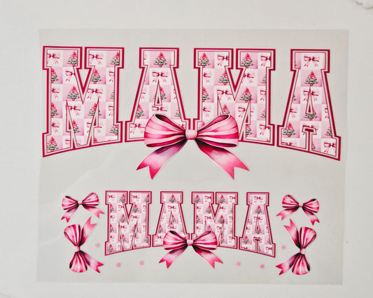 40oz Christmas Tree Pink Mama