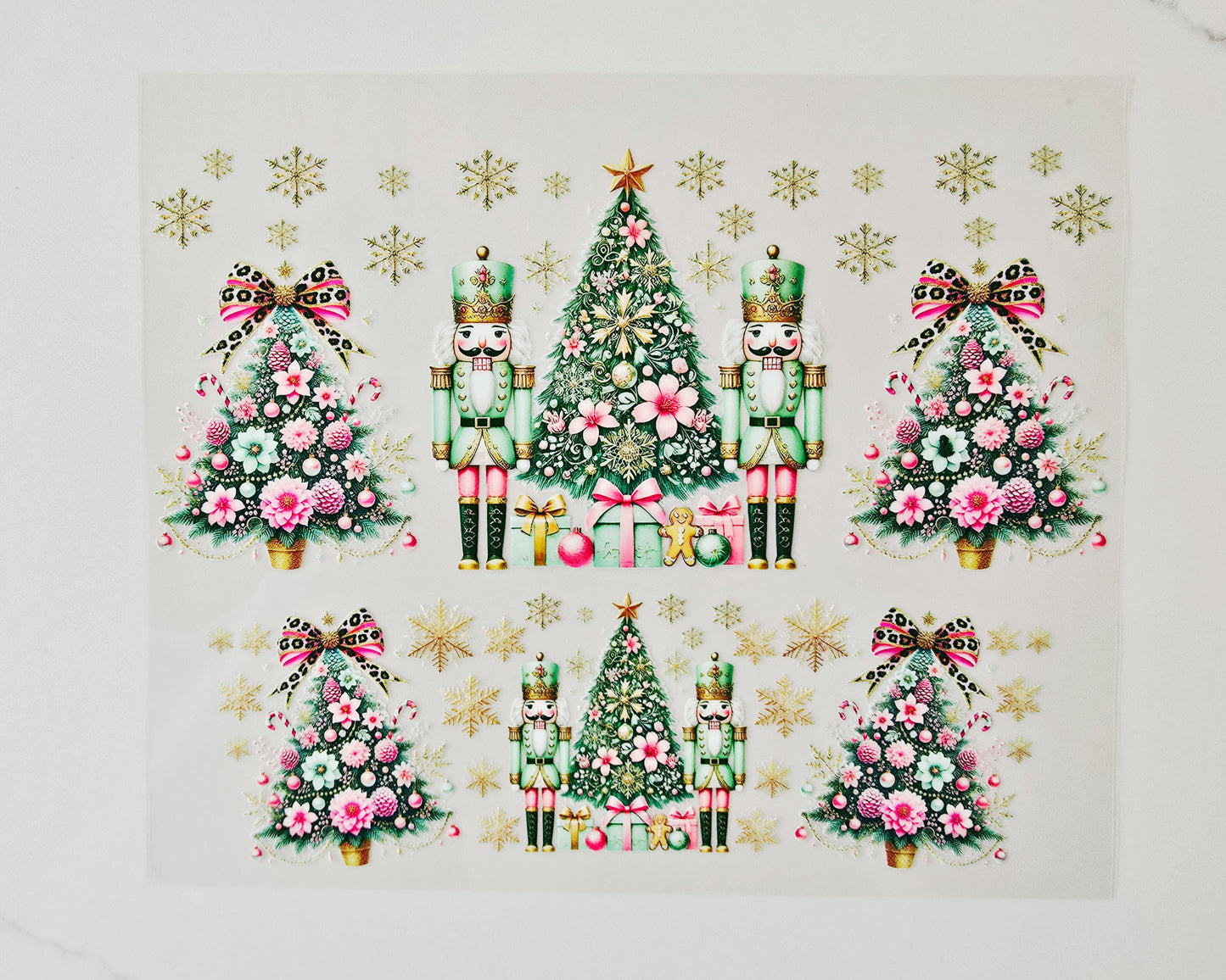 40oz Christmas Trees & Nutcrackers