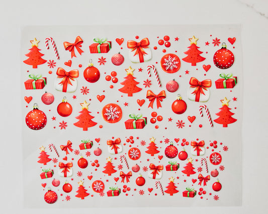 40oz Red Christmas Items