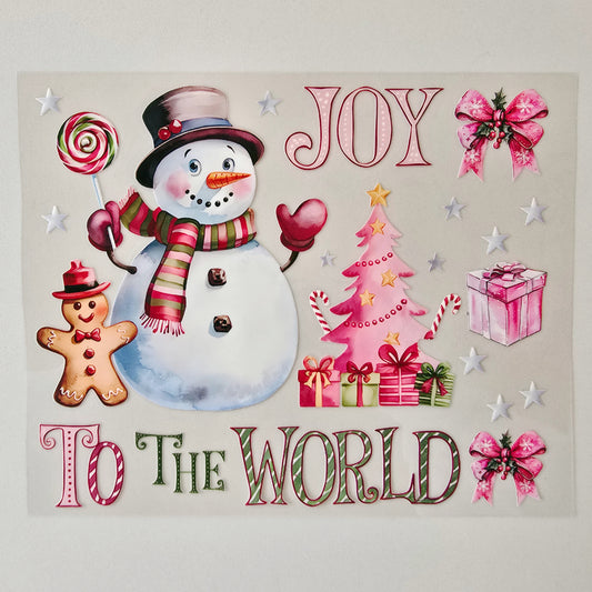 20oz Snowman Joy to the World