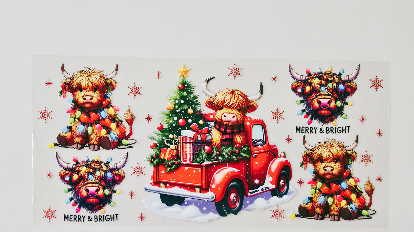 Merry & Bright Cow
