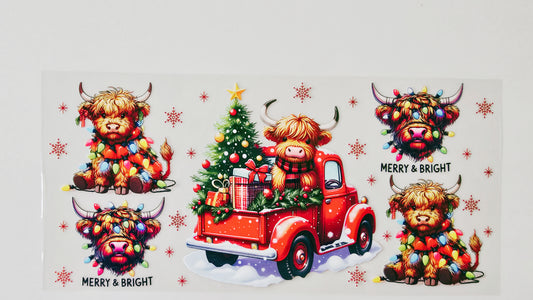 Merry & Bright Cow
