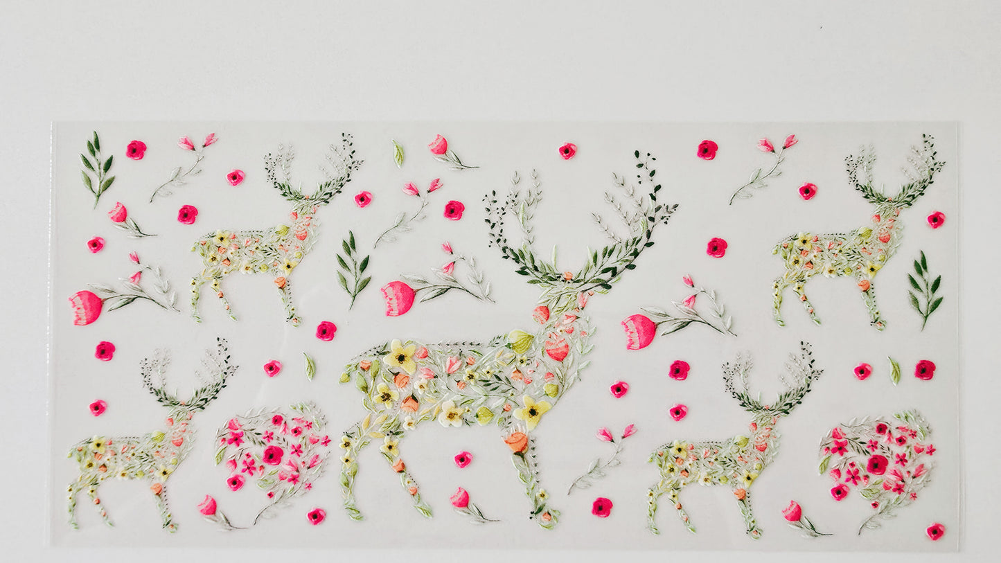 Floral Deer