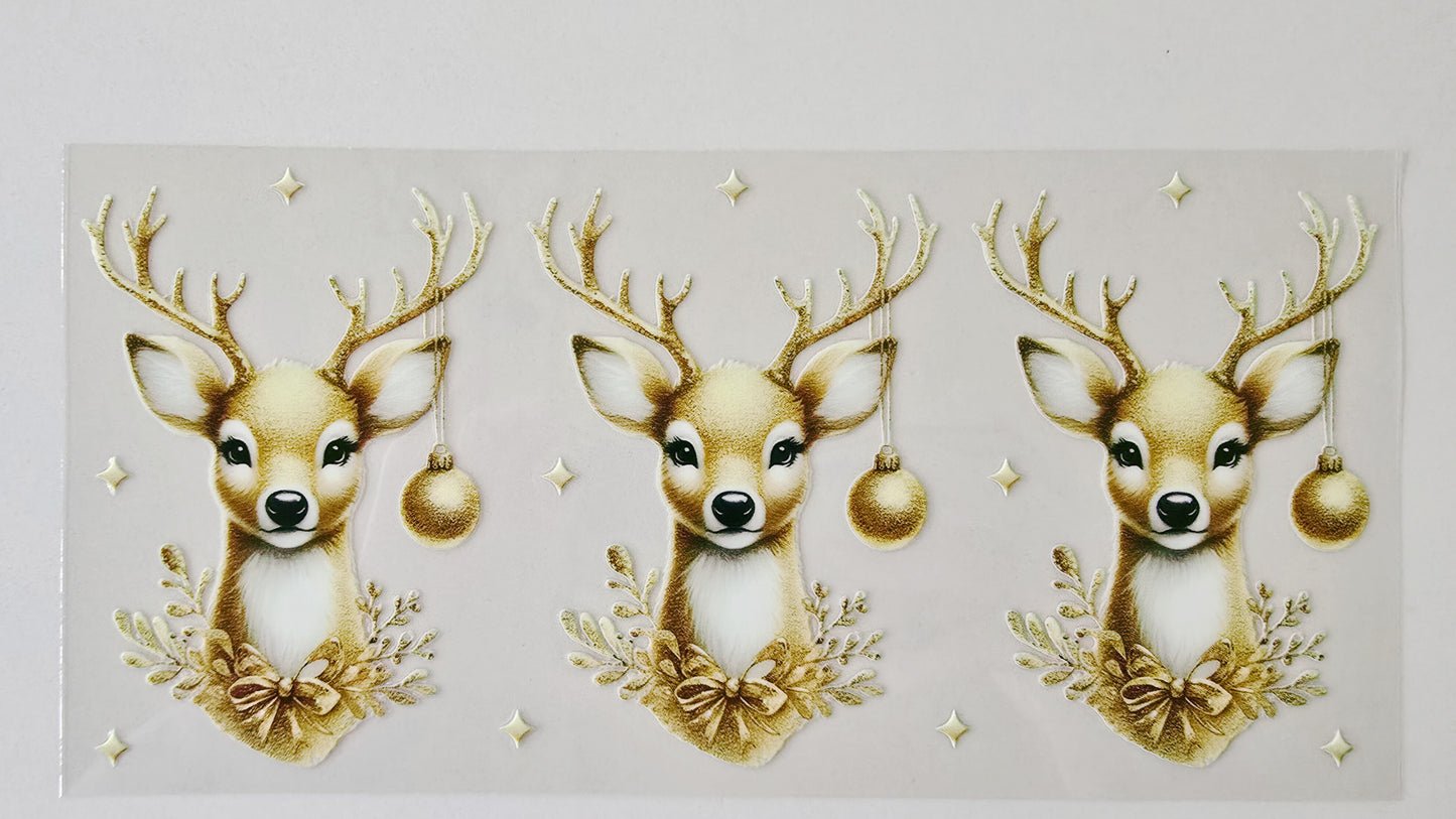 Gold Reindeer