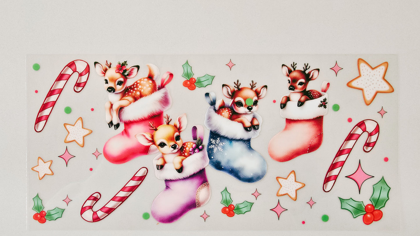 Stockings with Deer