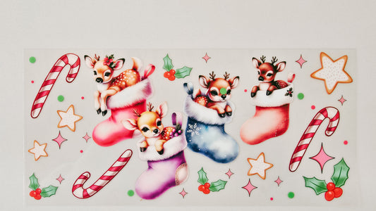 Stockings with Deer