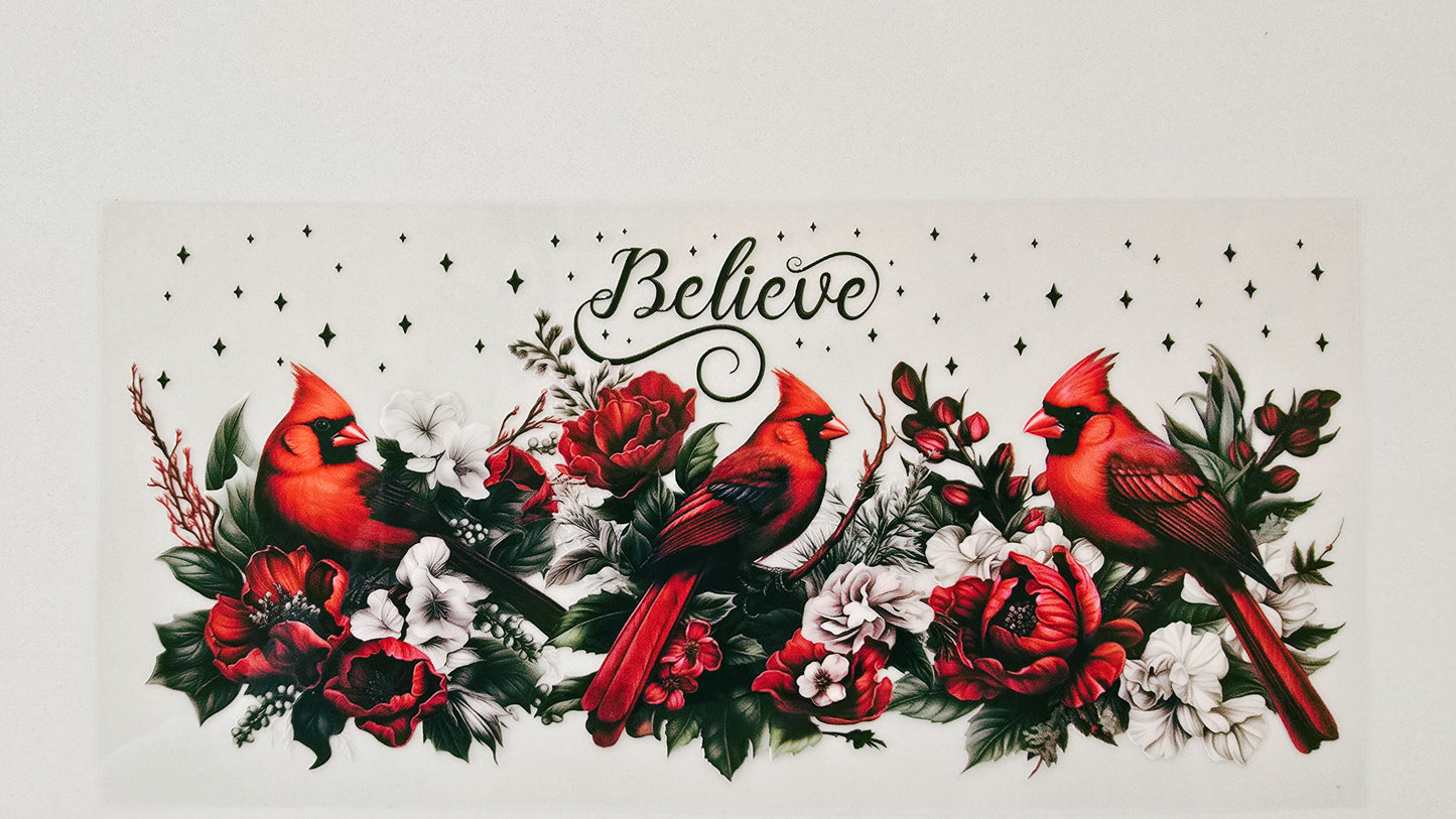 Red Cardinal Believe
