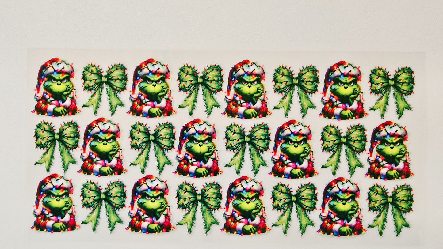 Grinch Bows
