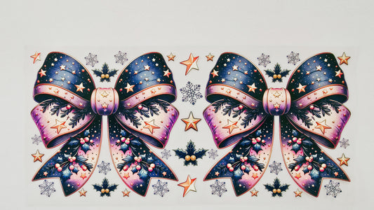 Blue & Gold Bows