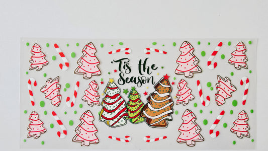 Tis the Season Christmas Tree Cakes