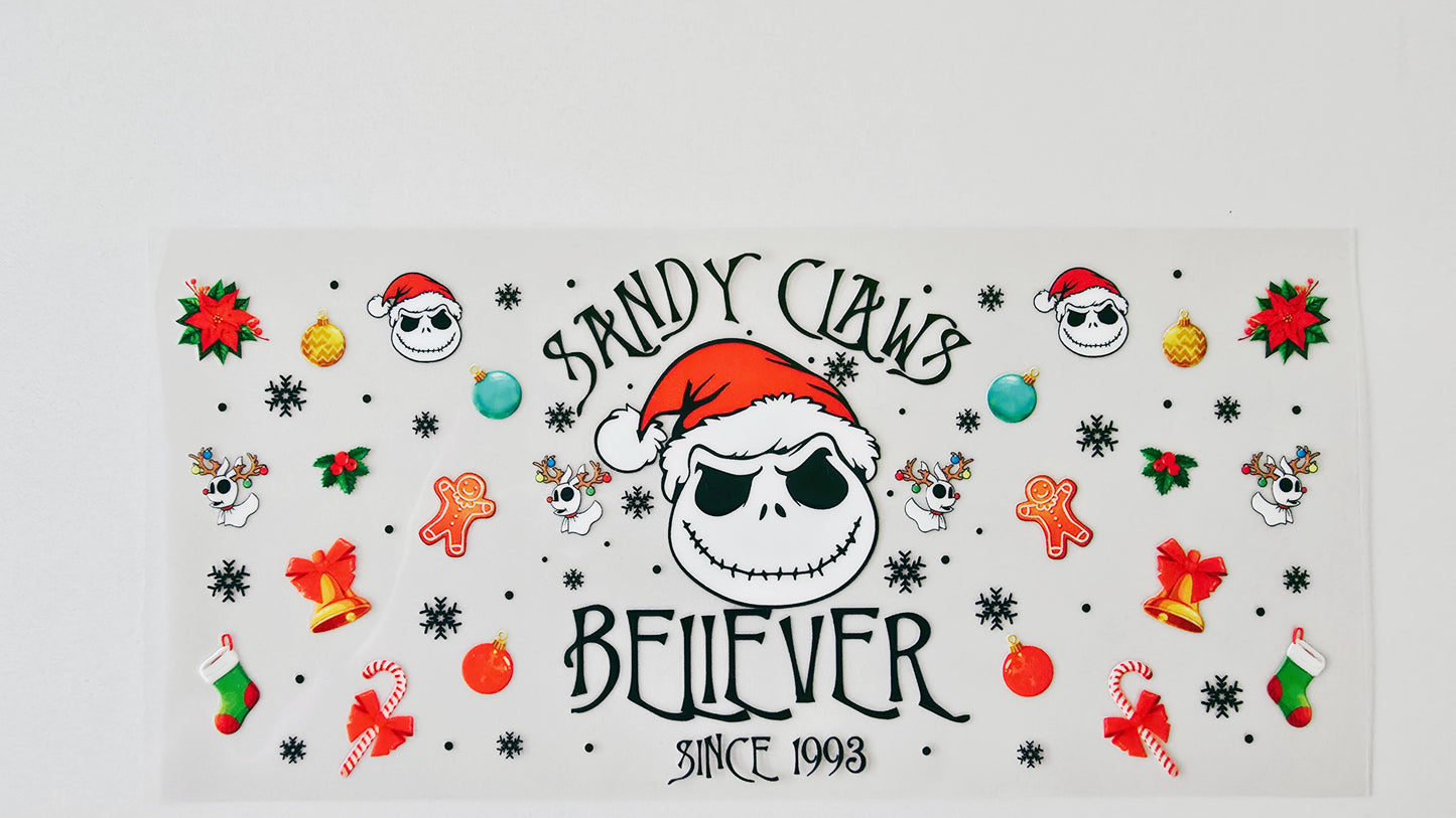 Jack Skeleton Sandey Claws Believer