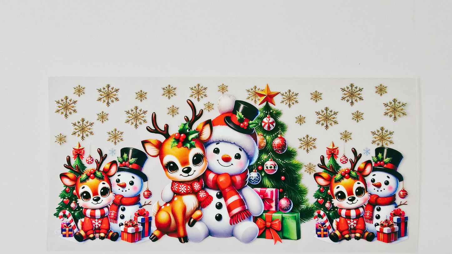 Snowman & Reindeer