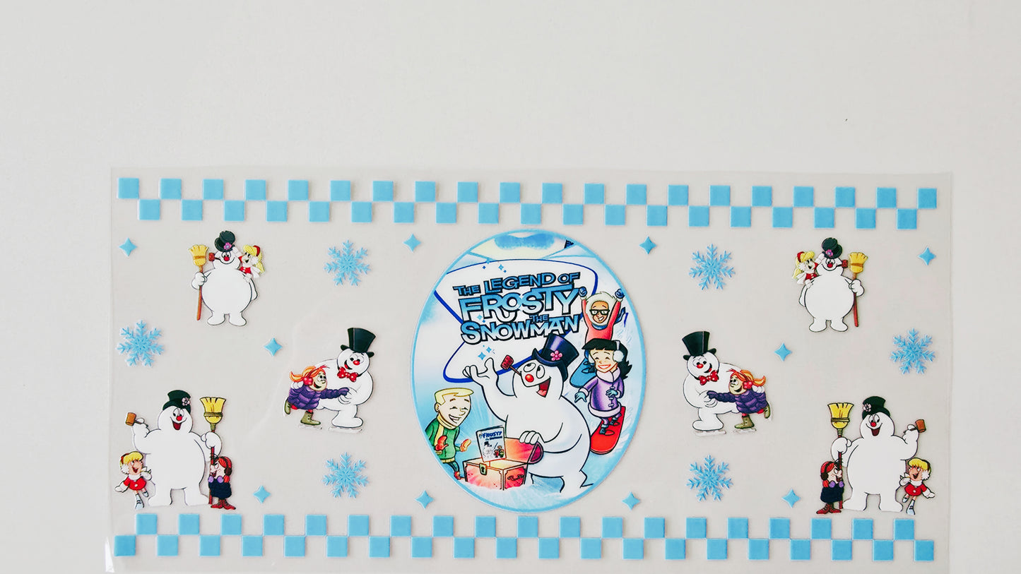 Checkered Frosty the Snowman