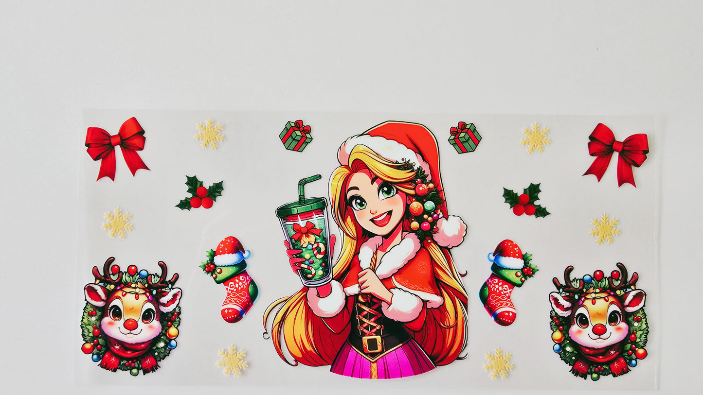 Christmas Princess Rapunzel