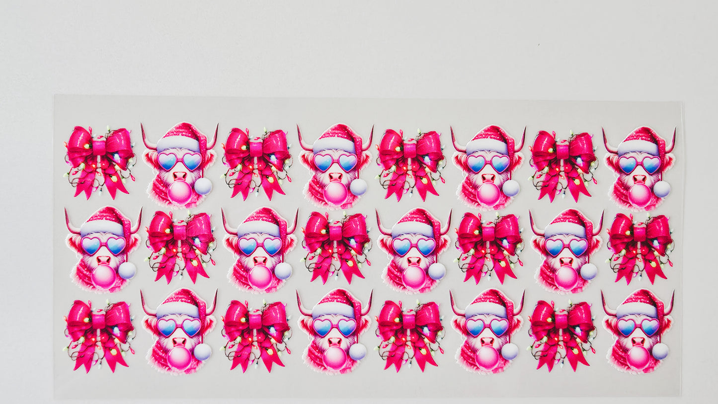 Pink Bows & Cows