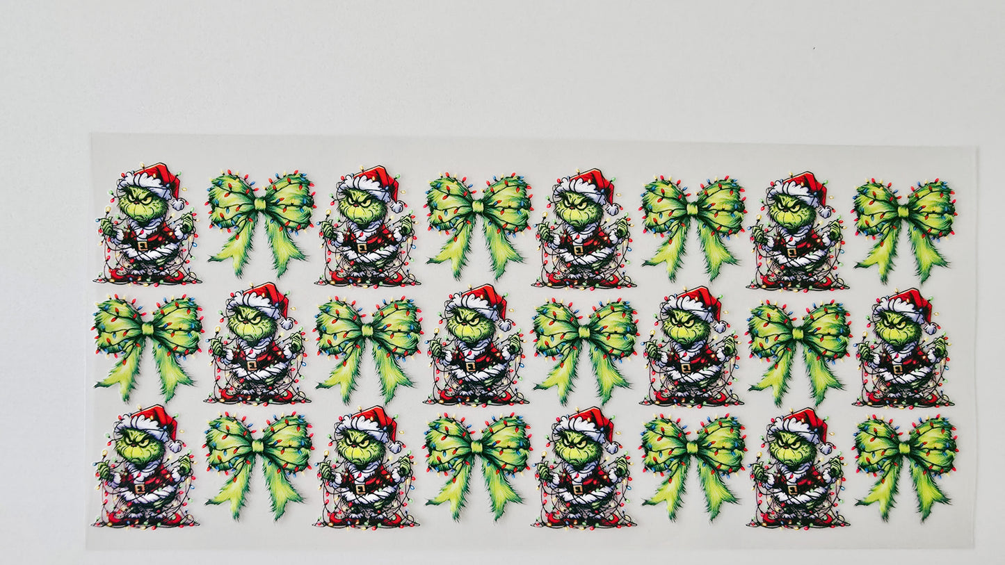 Grinch Bows