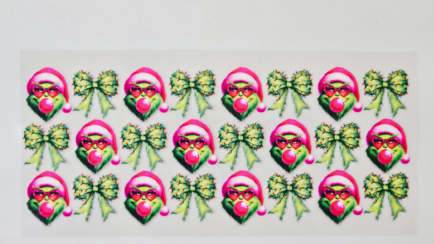 Pink Grinch & Bows