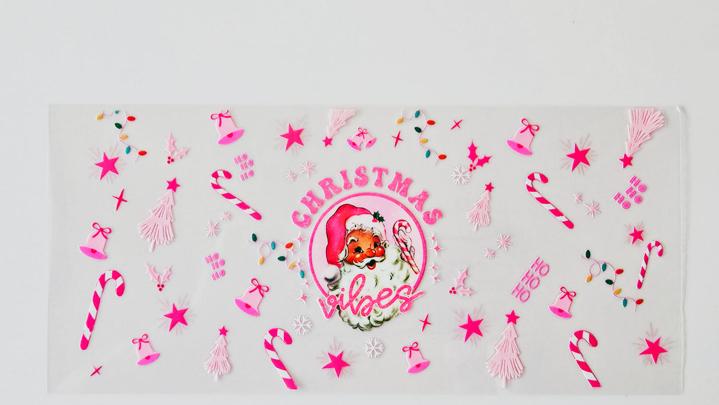 Pink Santa Christmas Vibes