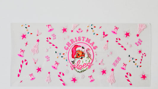 Pink Santa Christmas Vibes