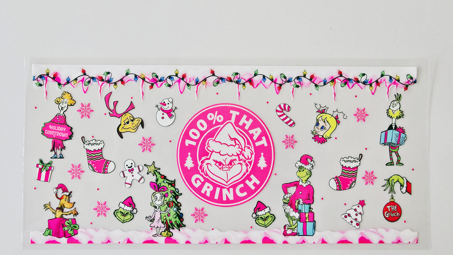 Pink 100% That Grinch