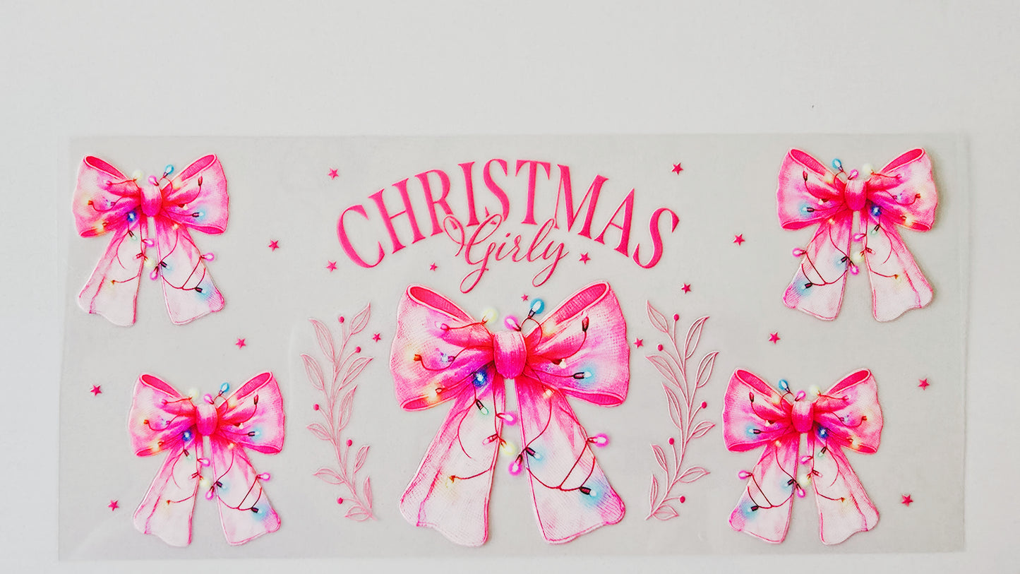 Pink Christmas Girly