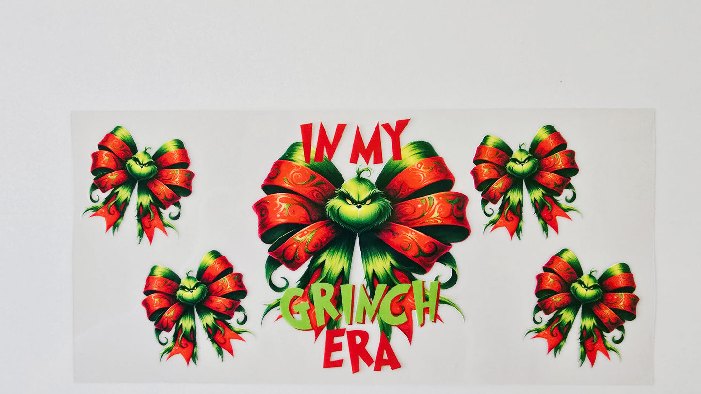 In My Grinch Era Bow