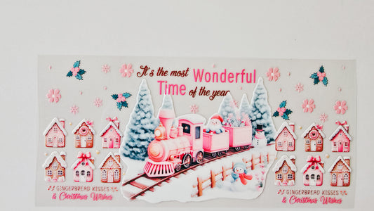 Pink Christmas Train