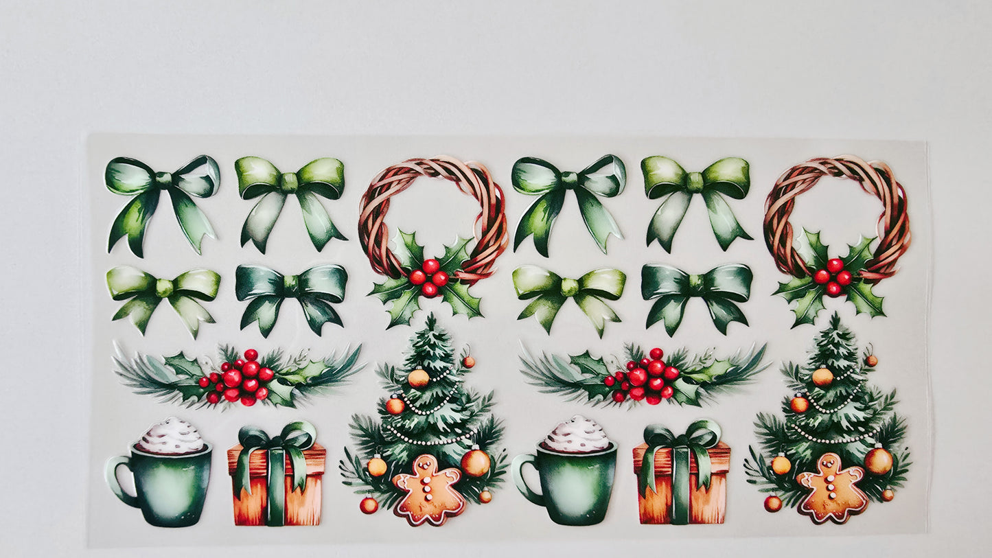 Christmas Trees with Bows