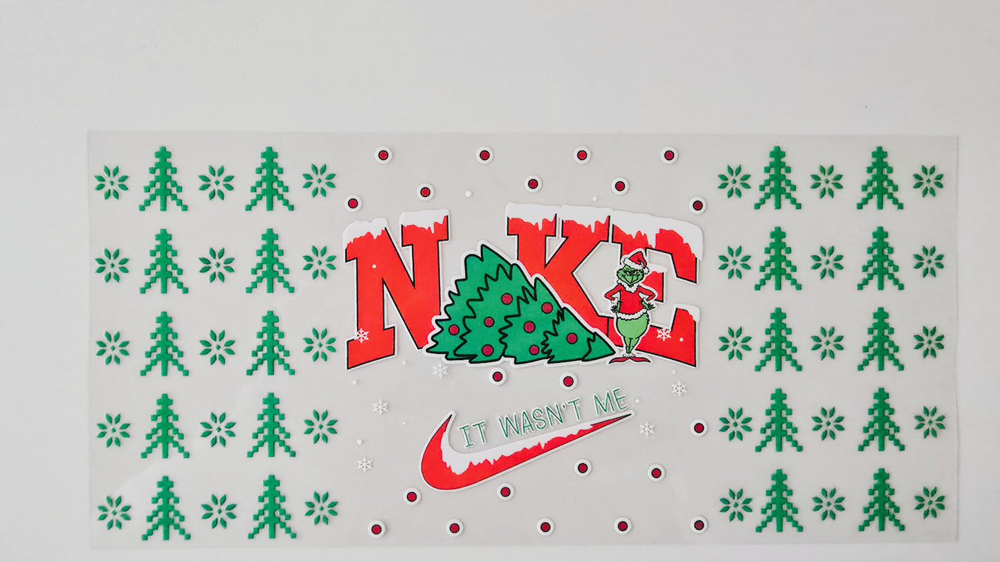 Nike Christmas Grinch Tree