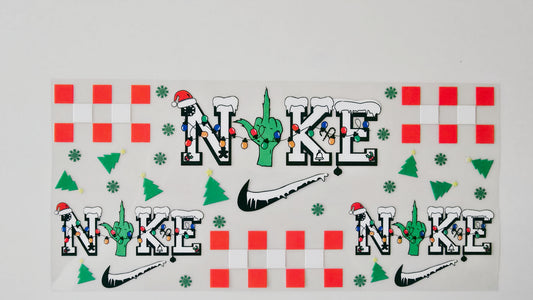 Grinch Middle Finger Nike