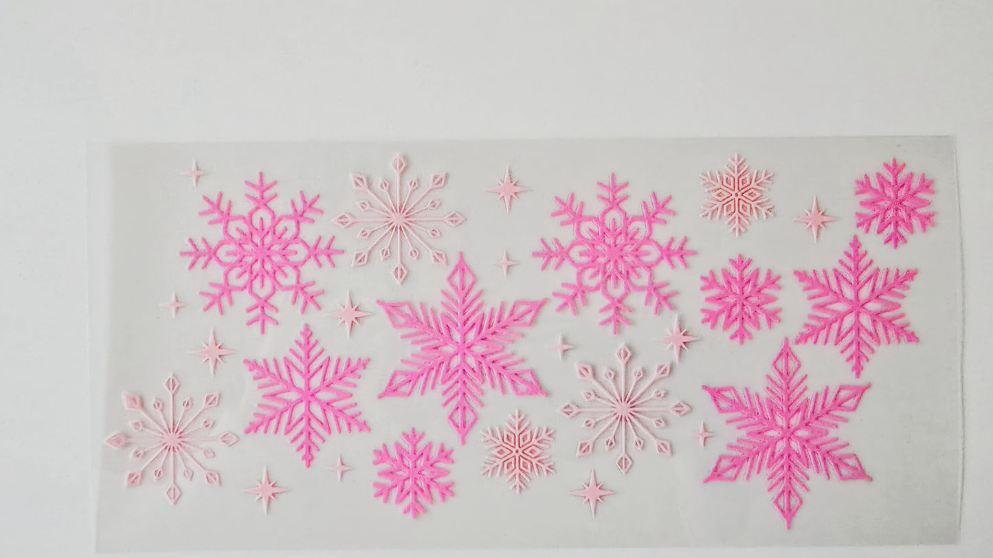Pink Snowflakes