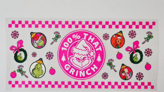 Pink 100% That Grinch