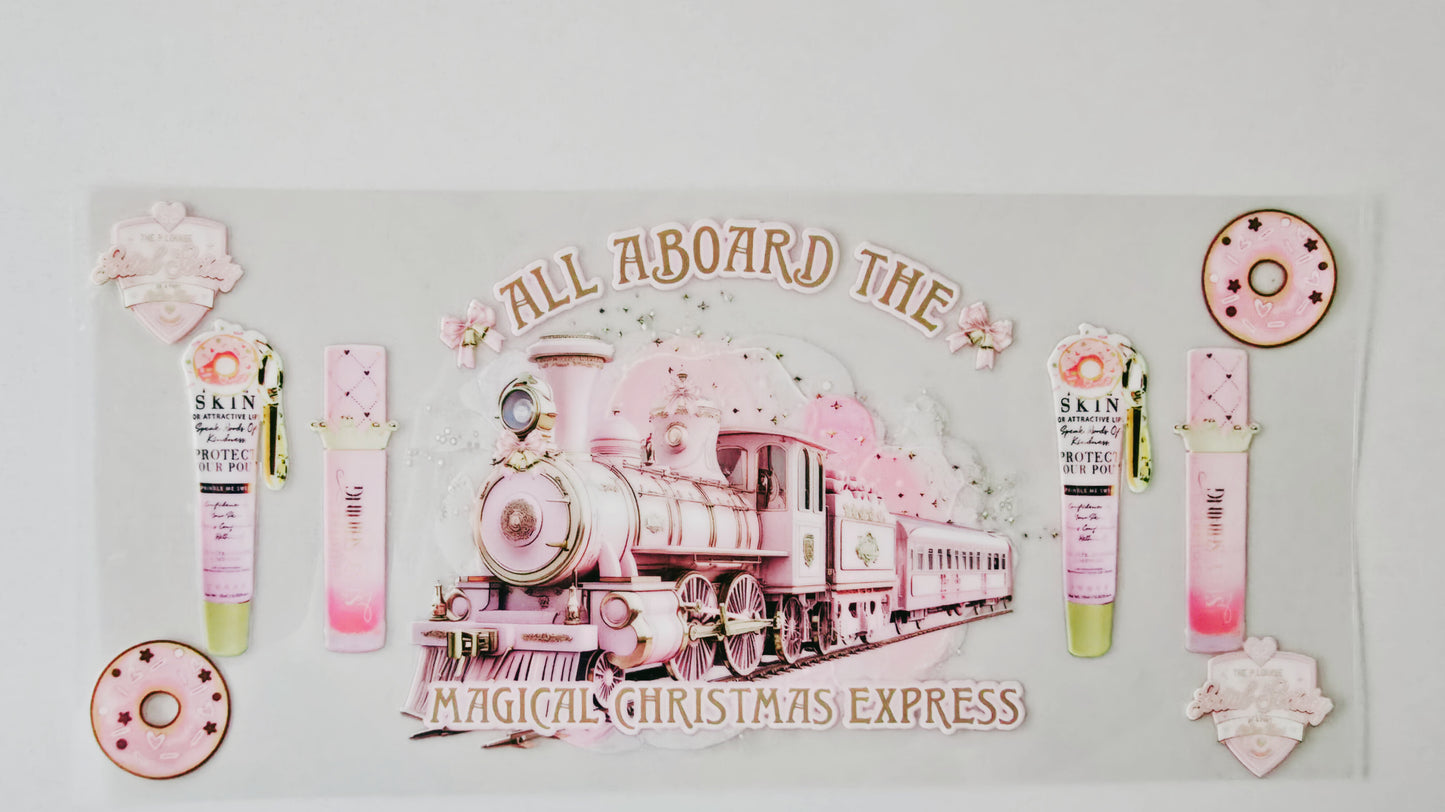 Pink Christmas P Louise Train