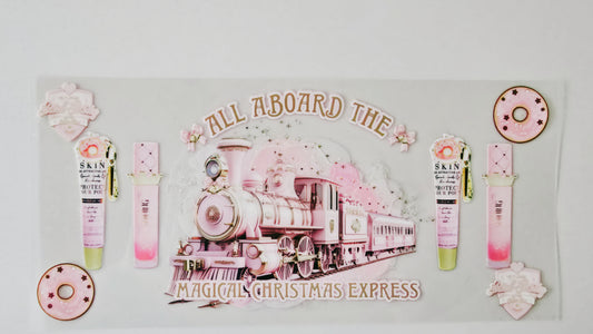 Pink Christmas P Louise Train
