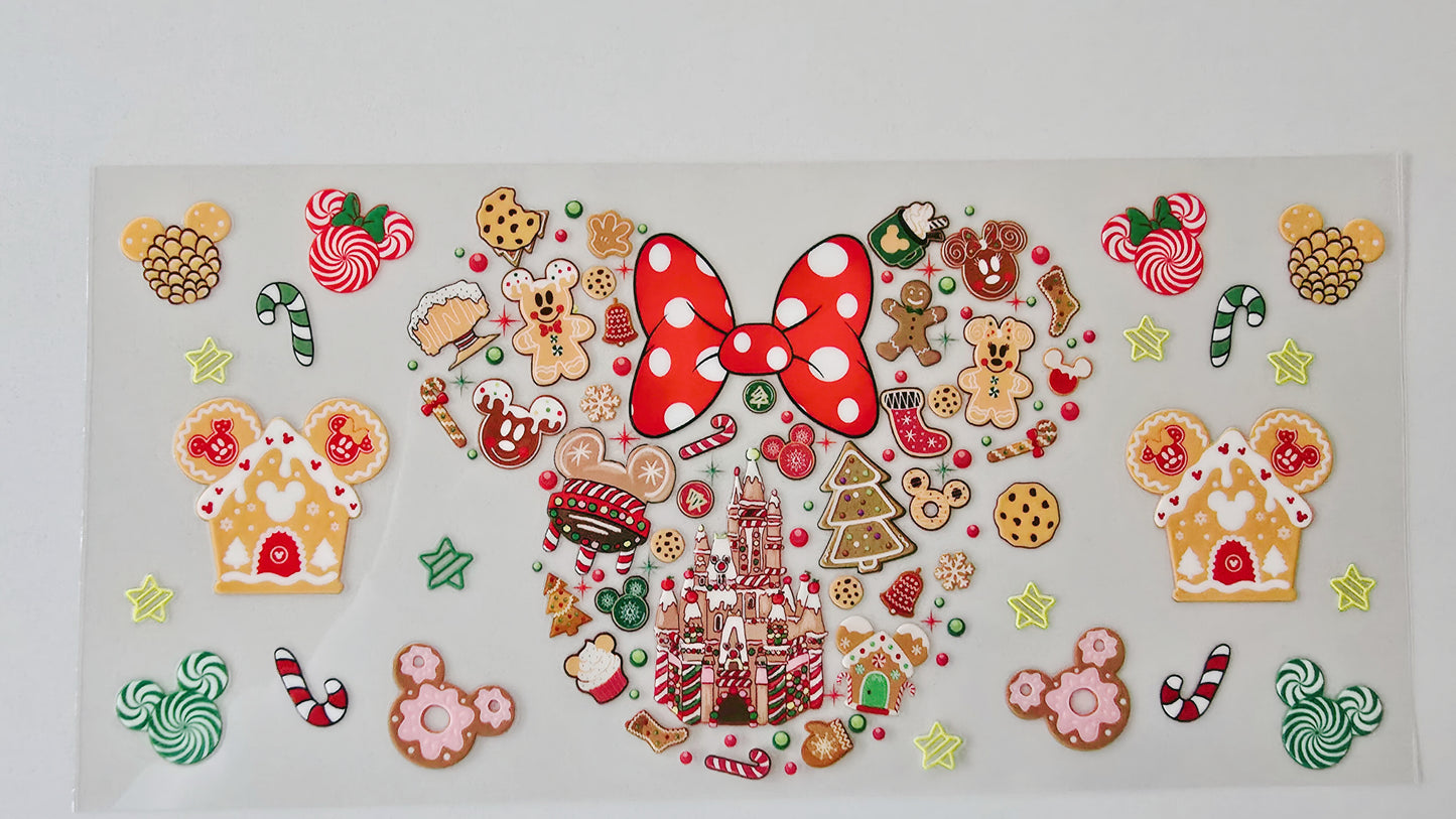Minnie Mouse Gingerbread