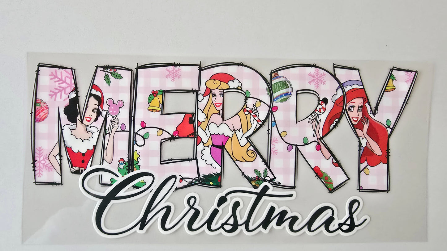 Pink Princess Merry Christmas
