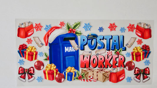 Christmas Postal Worker