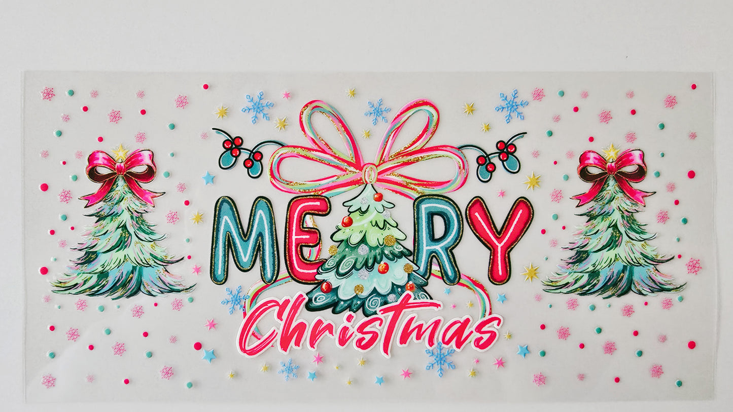 Pink Merry Christmas