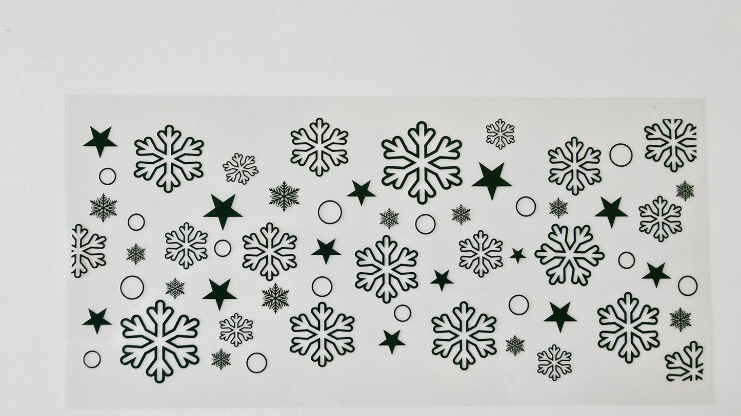 Black Snowflakes