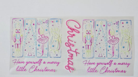 Neon Colored Nutcracker Christmas