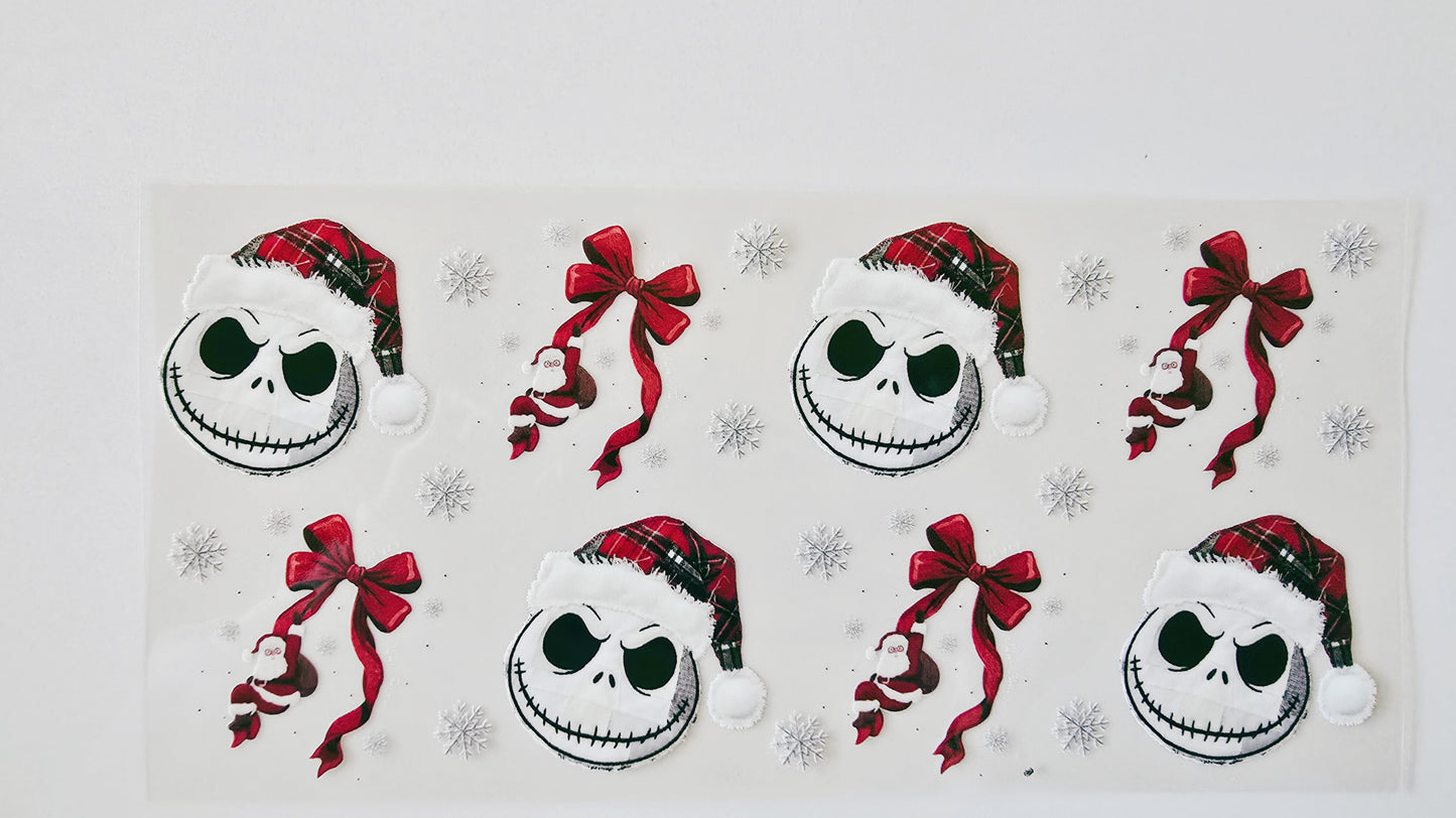 Santa Jack Skeleton & Bows