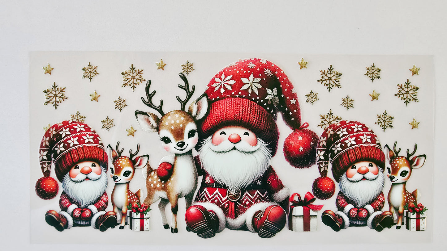 Santa & Deer